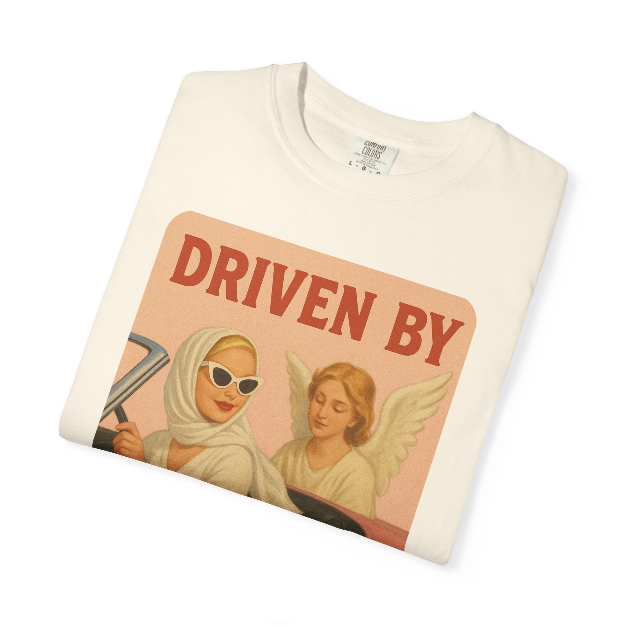 Driven by Soul 444 Graphic T-Shirt – Spiritual Retro Angel Number Unisex Tee