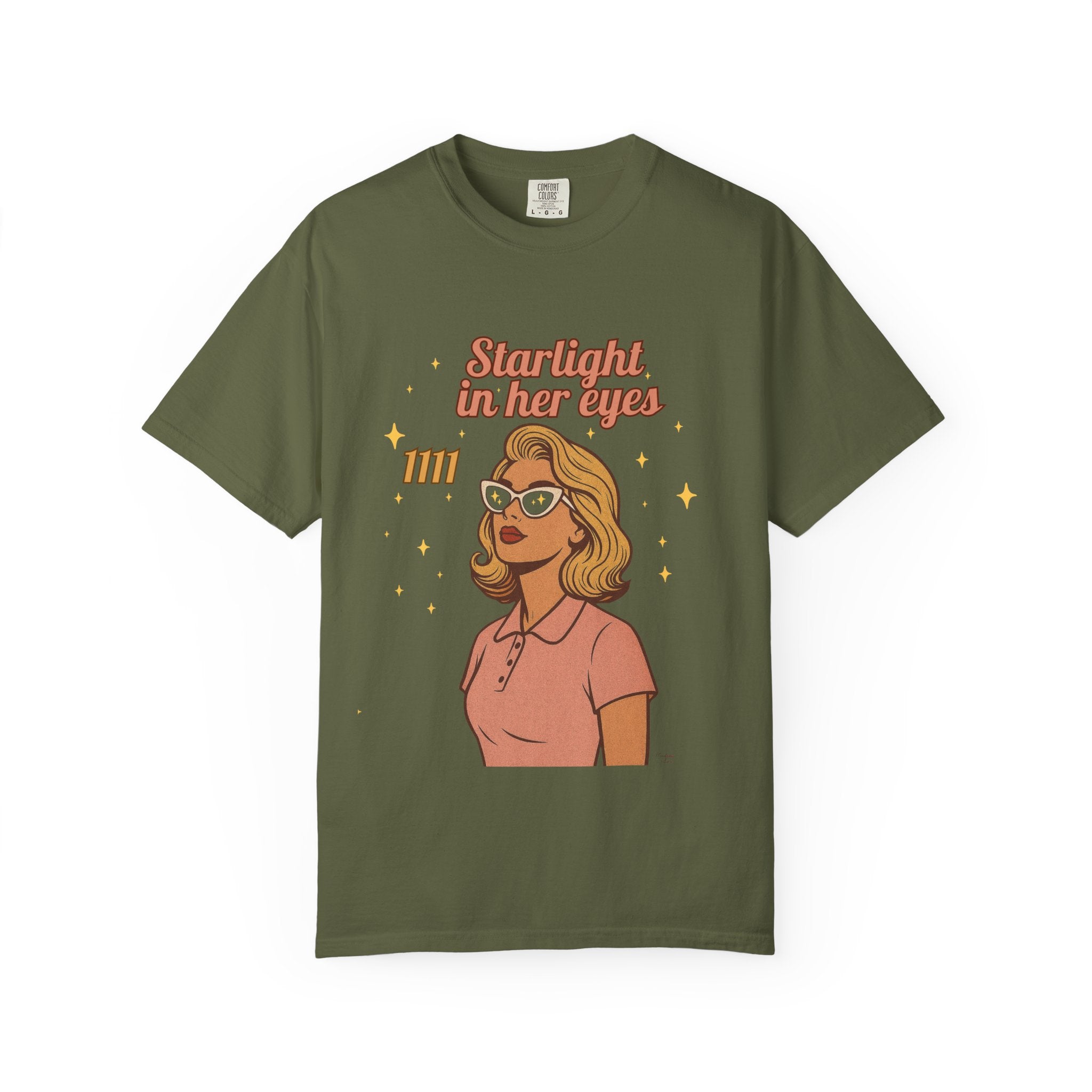 Starlight Aura 1111 – Retro Divine Feminine Vintage T-Shirt