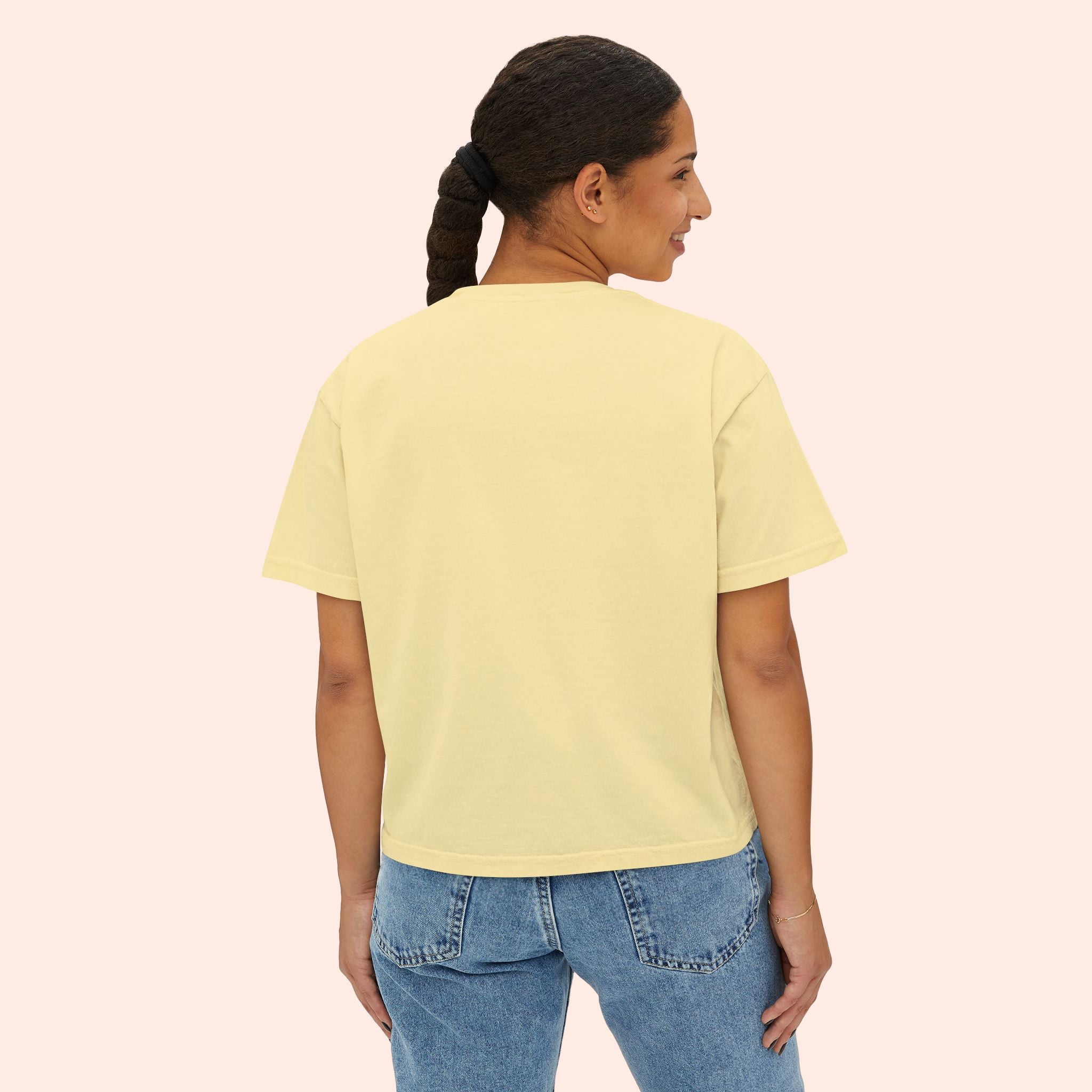 Starlight in Her Eyes 1111 – Retro Vintage Boxy T-Shirt