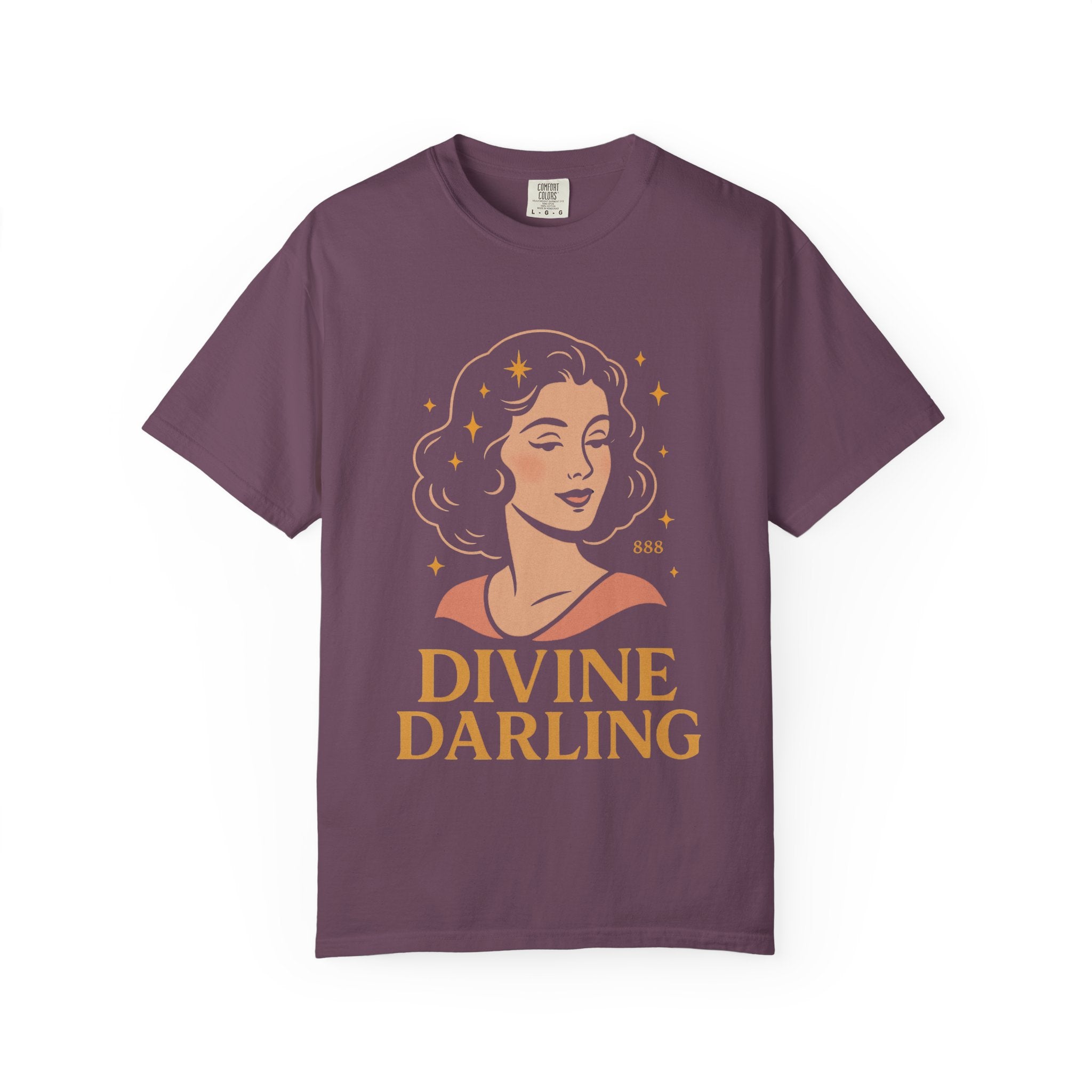 Divine Darling – Retro Pin-Up Vintage T-Shirt