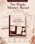 No-Panic Money Reset Workbook – A Soft System for Bills, Debt & Calmer Next Steps