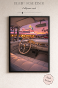 Desert Rose Diner – California 1956 | Retro Americana Digital Download